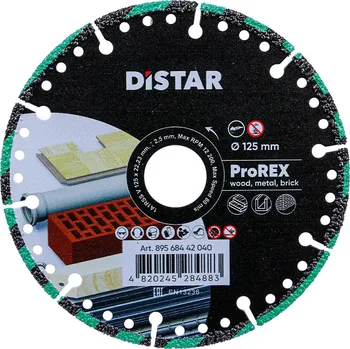 Řezný kotouč DI-STAR kotouč diamantový 125x2,2x6x22,2 PRO REX