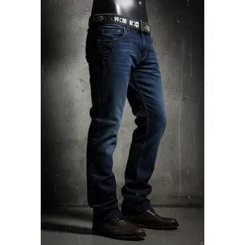 Pánské kalhoty Pánské rifle modré