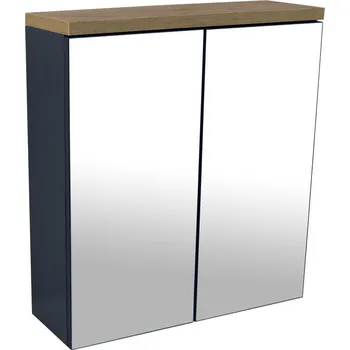 Koupelnový nábytek BPS-koupelny Zrcadlová skříňka závěsná bez osvětlení Orion L 60 ZS