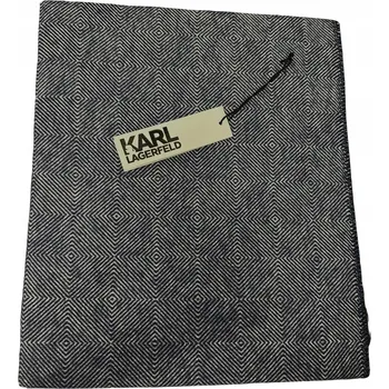 deka Deka Karl Lagerfeld bavlna 130 cm x 170 cm šedá