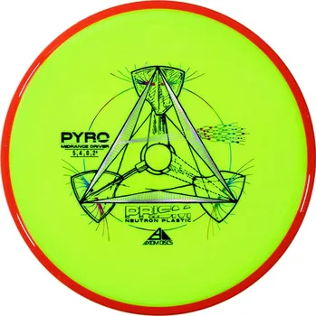 Disc golf Axiom Discs PYRO Neutron Prism Barva: Bílo-červená, Váha: 176 g