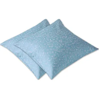 Dekorativní polštářek Saténový dekorační polštářek 40x40 GEON Blue Memory nebeská modrá