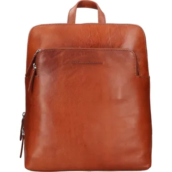 Městský batoh Dámský kožený batoh The Chesterfield Brand Fornella - koňak