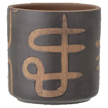 Květináč Terakotový květináč Abas Brown 12 cm