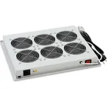 Ventilační jednotka Triton spodní (horní) 220V/90W 6x ventilátor,šedá