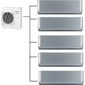 Vzduchotechnika Klimatizace Panasonic Etherea silver 1+5 (2kW + 2kW + 2kW + 2kW + 2kW) Multi-split R32 včetně montáže