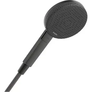 Hansgrohe Raindance Alive Select S - Sprchová hlavice, 3 proudy, EcoSmart+, kartáčovaný černý chrom 24512340