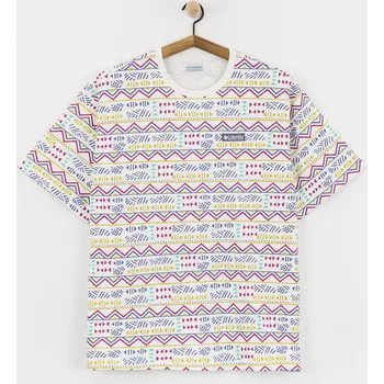 Pánské oblečení Columbia CSC Heavyweight Printed (sea salt/horizons) L, barevná