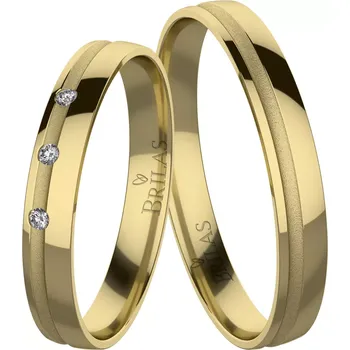 Prsten Kamila Gold - snubní prsteny ze žlutého zlata
