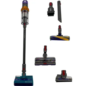 Vysavač Tyčový vysavač Dyson V15s Detect Submarine stříbrný/šedý