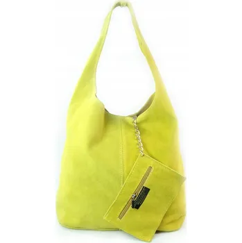 Kabelka Vera Pelle kabelka vak z pravé kůže šedá