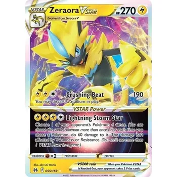 Sběratelská karetní hra Zeraora VSTAR 055/159 - Crown Zenith