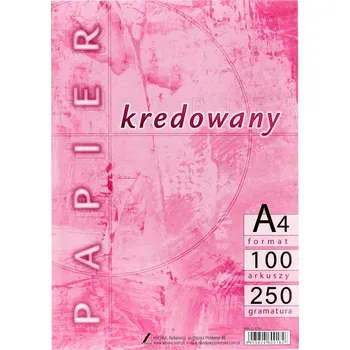 Papír pro tiskárny Křídový papír A4/100 listů 250g Kreska
