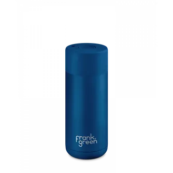 Cestovní hrnek, Ceramic 475 ml, Push Button, Deep Ocean - Frank Green
