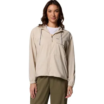 Columbia Women's Skien Valley™ Hooded Long Sleeve Shirt Dark Stone L