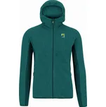 KARPOS M Rocchetta Hoodie Fleece, Balsam/Forest velikost: S