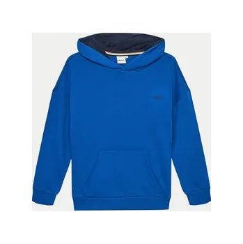 Dámská mikina Boss Mikina J50714 D Modrá Loose Fit 14Y