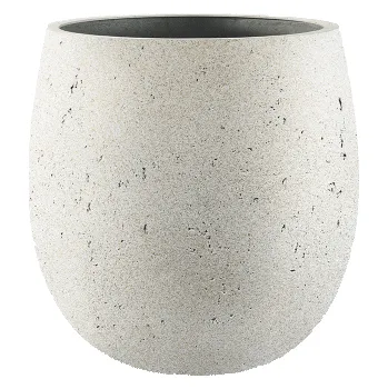 Květináč Moderní květináč Grigio, Balloon Antique White 70x70cm