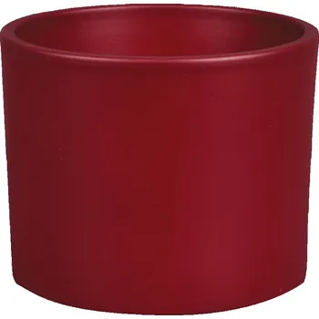 Obal na květináč Obal na květník ZEUS PALETE keramický matný d15x13cm, bordó