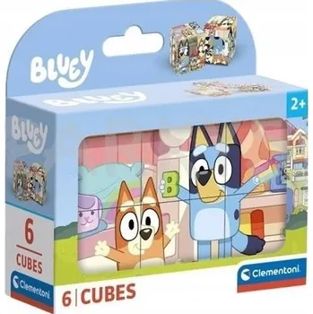 ostatní stavebnice Puzzle Bluey stavebnice s obrázky Bluey