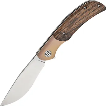 Petrified Fish PFP09Hourglass Satin K110 Santalové dřevo & Titan PFP09SAWO