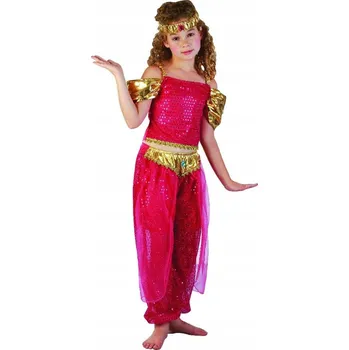 Karnevalový kostým KOSTÝM PRO DÍVKU PRINCEZNA ALLADINKA PŘEVLEK KOSTÝM 120 / 130 CM