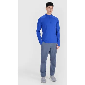 Pánské kalhoty 4F Trekové rychleschnoucí pánské kalhoty - tmavě modré Velikost 3XL