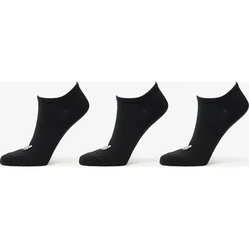 Pánské ponožky Ponožky adidas Liner Socks 3-Pack Black/ Medium Grey Heather/ Black L