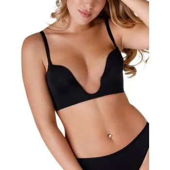 Podprsenka Dámská podprsenka Wonderbra WB0000J5 Plain bra černá 80D