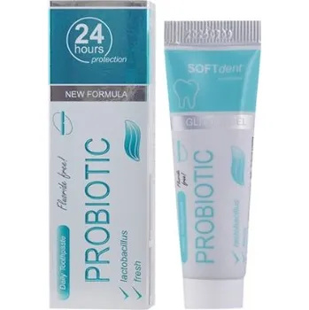 Dentální hygiena SOFTdent zubní pasta PROBIOTIC MINI, 10 ml ( )