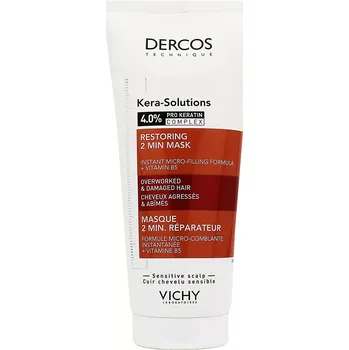 Vlasová kosmetika Vichy Dercos Kera-Solutions Restoring 2 Min Mask obnovující maska pro suché a poškozené vlasy 200 ml