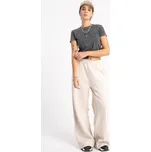 Reporter Young Dívčí béžové tepláky se širokými nohavicemi