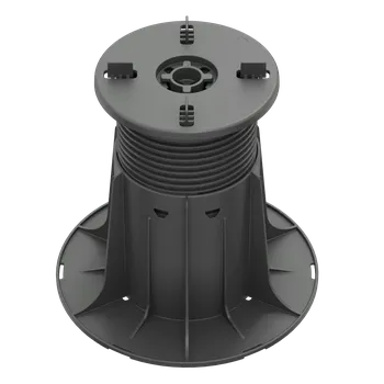 Rektifikační terč pod dlažbu se samonivelační hlavou H 130-230 mm (Nastavitelná výška od 130 mm do 230 mm | vyrovnaní sklonu až do 5% | nosnost 1500 Kg | základna Ø 200 mm | samonivelační hlava Ø 130 mm | spára 4 mm | samonivelační terče doporučujeme)