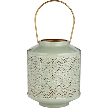 kempingová lampa Butlers WABI SABI Lucerna 22 cm - mátová