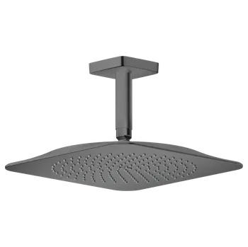 Sprchová hlavice AXOR Citterio C - Hlavová sprcha 270/270 1jet se sprchovým ramenem, kartáčovaný černý chrom 28793340