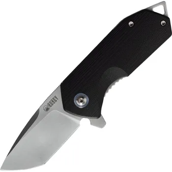 kapesní nůž KUBEY Campe Nest Liner Lock EDC Flipper Nůž Černá G10 Rukojeť KU203A