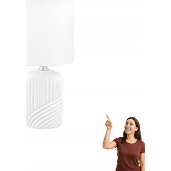 Lampička Stolní lampa Zuma Line STOŁOWA bílá 40 W