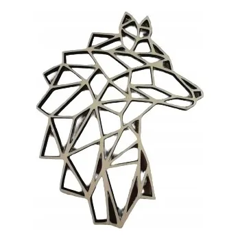 Obraz DEKORACE NA ZEĎ VLK PŘEKLIŽKA 50X38 cm