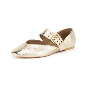 Dámská móda Baleríny DeeZee HY23066-1 Zlatá 41