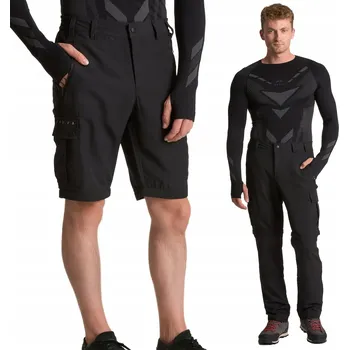 Pánské kalhoty Pánské kalhoty KADVA Resto černé L Funkční kapsy zipy SBS