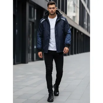 Pánská bunda Dstreet Pánská bunda lyžařská TX5127 Barva: Tmavě Modrá, Velikost: 3XL