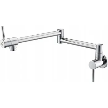 Vodovodní baterie Kuchyňská nástěnná baterie KFA Armatura Duero Pot Filler, stříbrná