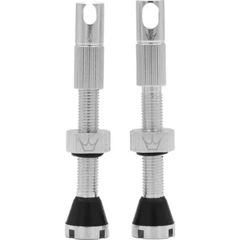 ventilky Ventilky Peaty's X Chris King MK2 Tubeless Valves 42mm stříbrné
