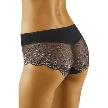 Dámské spodní prádlo Francouzské kalhotky Wolbar Eco-Zu Černá M