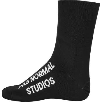 Cyklistické návleky Pas Normal Studios Logo Oversocks - Black 43-46