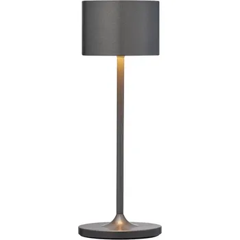 Lampička Přenosná stolní lampa FAROL MINI 19,5 cm, LED, gunmetal, hliník, Blomus