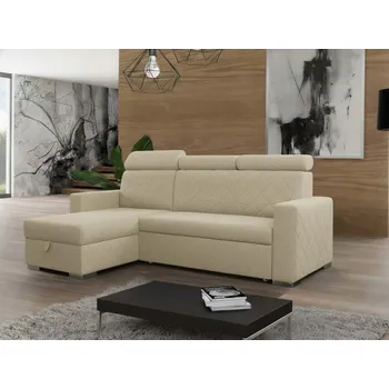 Sedací souprava Rozkládací sedací souprava do L Lars - béžová