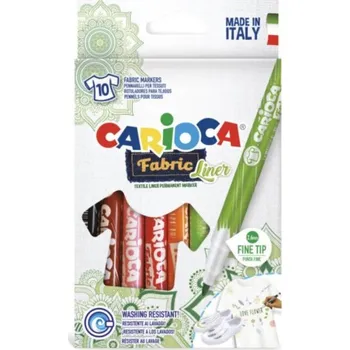 CARIOCA Fabric Liner na textil 10 ks