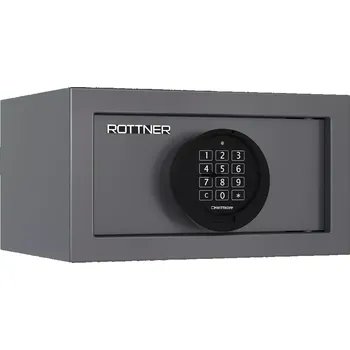 Trezor Rottner Praktik 17 EL S1, Min 15RU nábytkový trezor metalický antracit