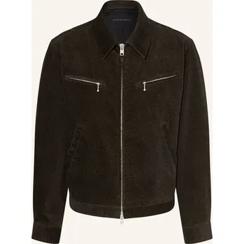 Dámský blejzr Allsaints Sametová Přezůlka Korey, černá / tmavě hnědá